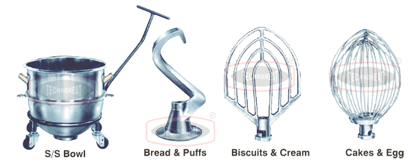 S/S Bowl, Bread & Puffs, Biscuits & Cream Cakes & Egg